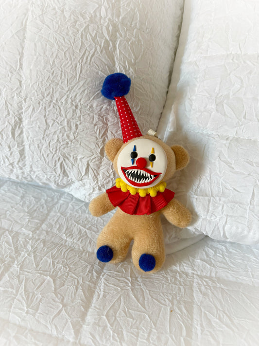 Tan Terror Bear Keychain