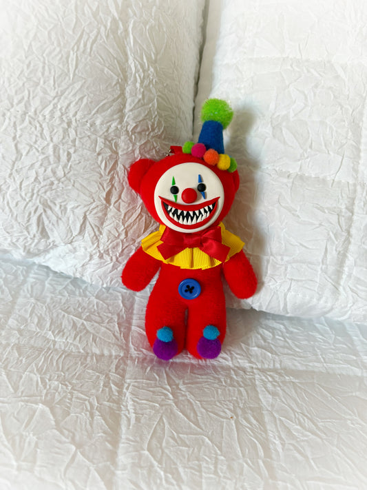 Red Terror Bear Keychain