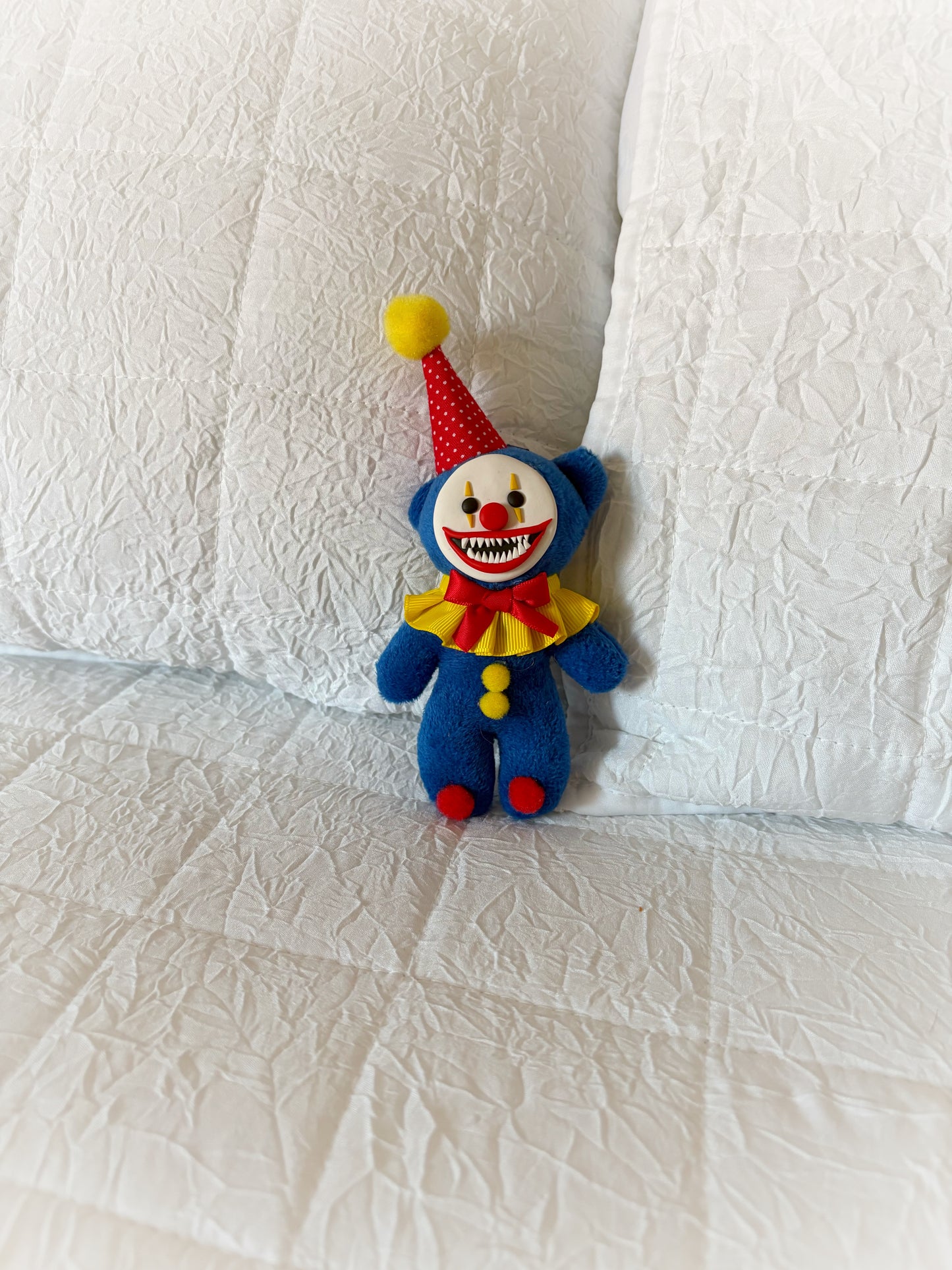 Blue Terror Bear Keychain