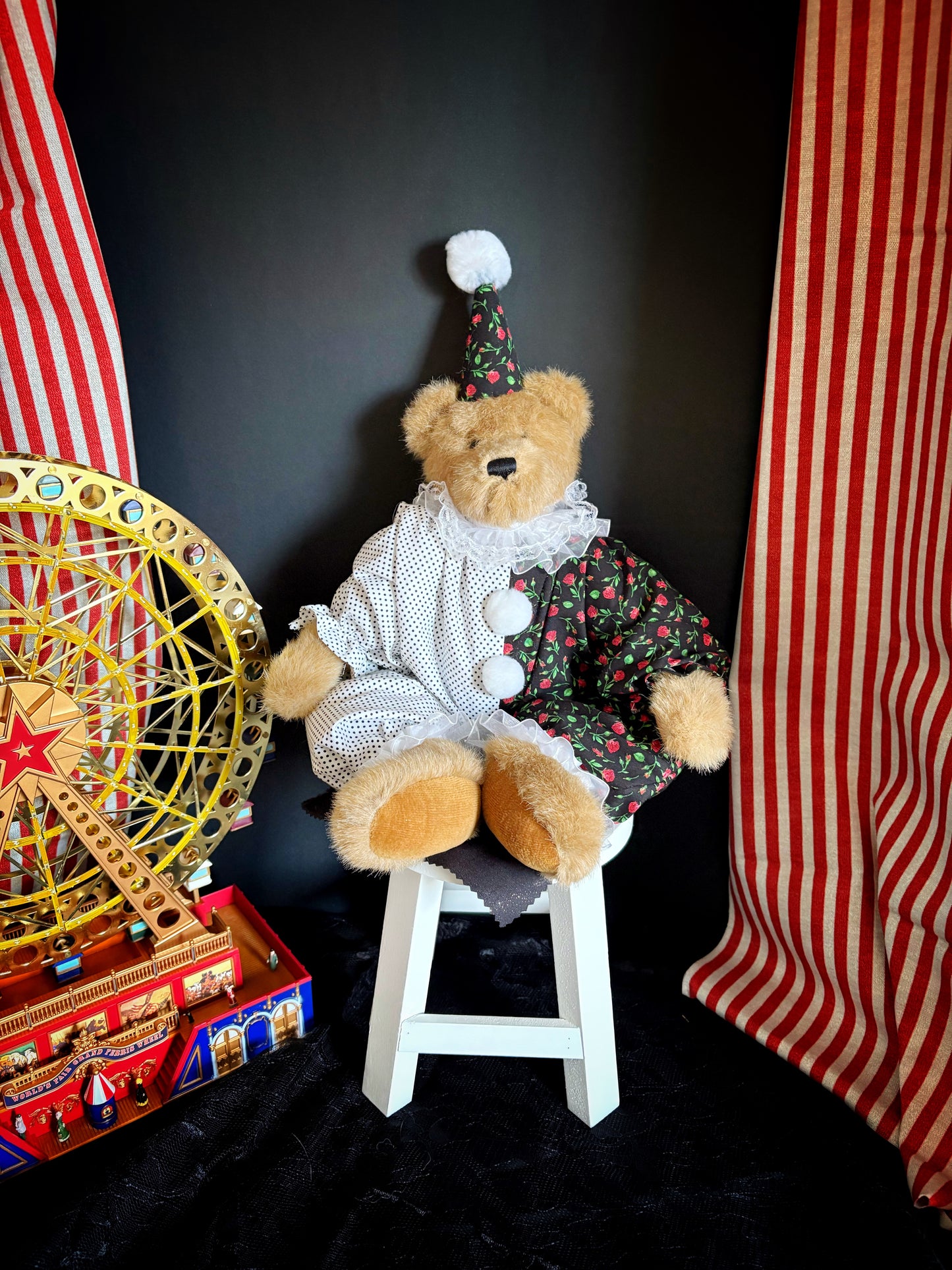 Vintage Clown Bear