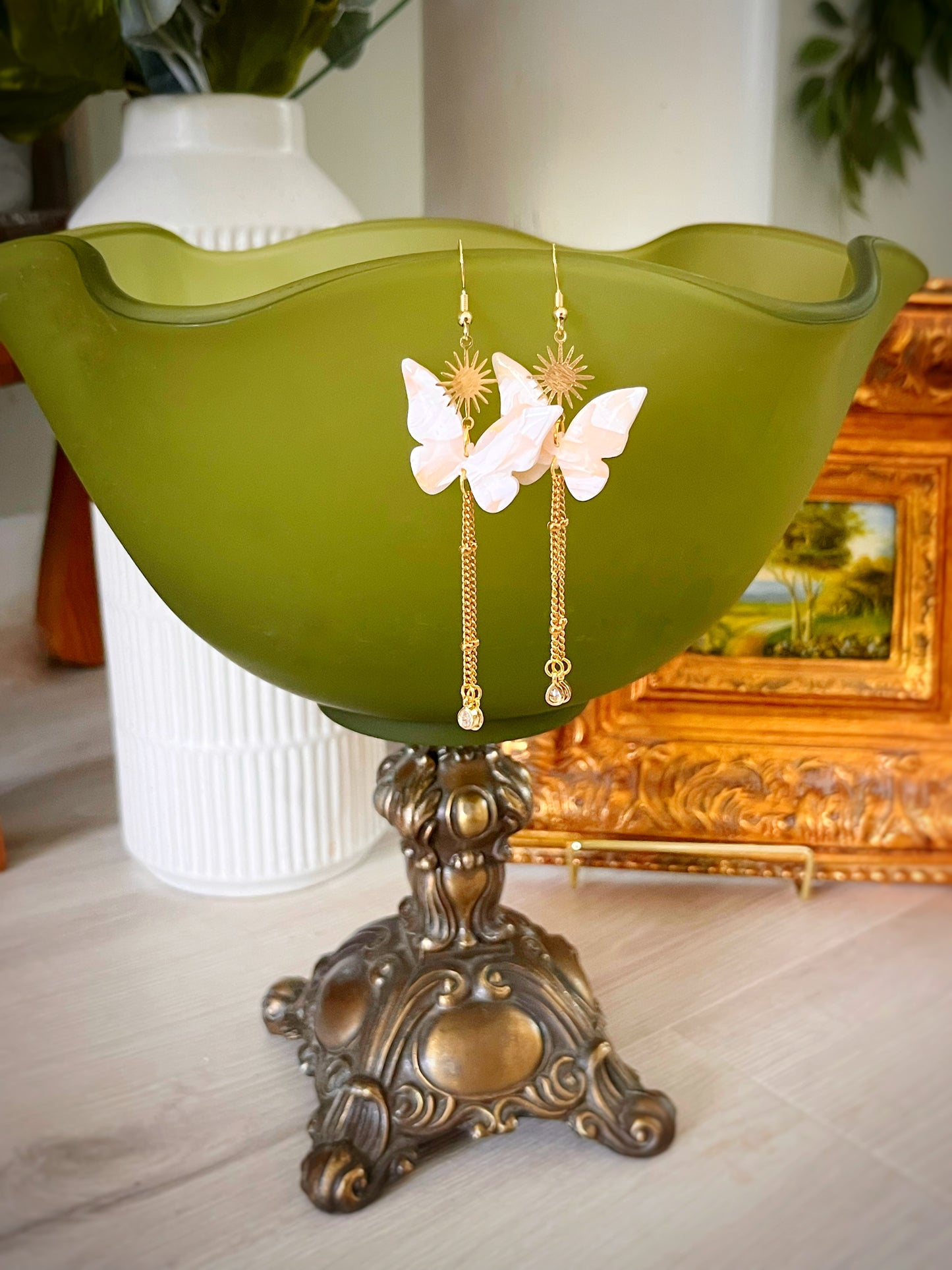 Celestial Butterfly Dangles