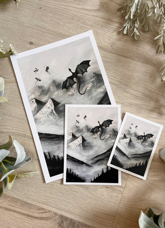 “Mother of Dragons” Art Prints